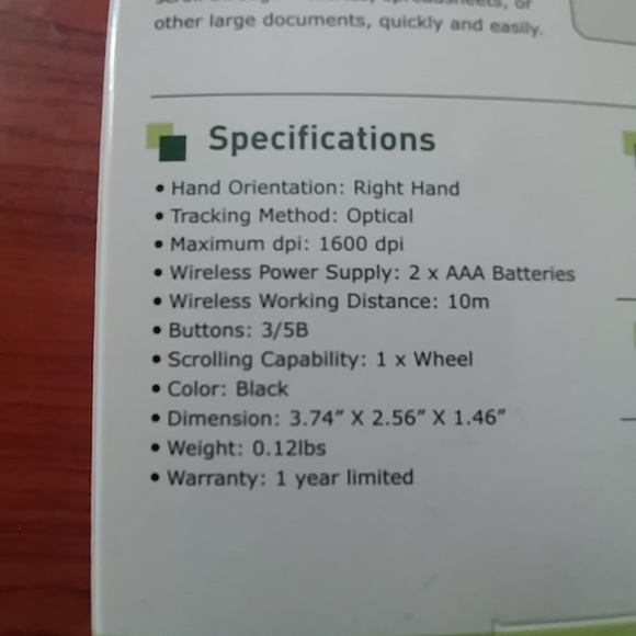 USB Wireless Optical Mouse - Picture 4 of 4